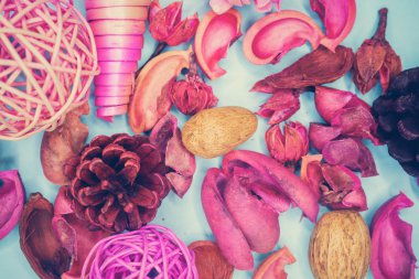 Dekoratif spa elemanları arka plan