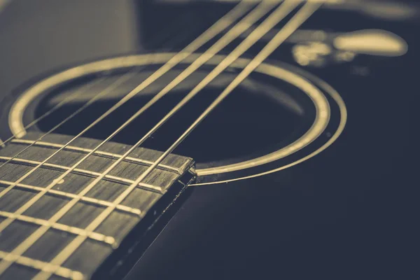 Akustisk gitarr — Stockfoto