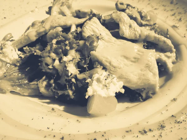 Taze Tavuk Salatası — Stok fotoğraf