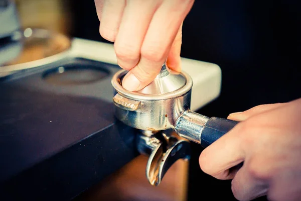 Make Coffee Coffee Machine — Stock Photo, Image