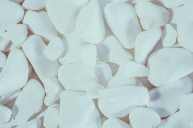 Arka plan beyaz çakıl