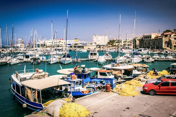 Θαλασσογραφία. Θαλάσσιο ταξίδι στην Κρήτη — Φωτογραφία Αρχείου