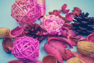 Dekoratif spa elemanları arka plan