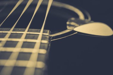 Arka plan olarak bir tema gitar