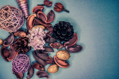 Dekoratif spa elemanları arka plan