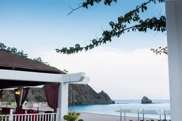 Güzel deniz resort sokakları