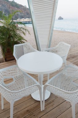 Güzel deniz resort sokakları