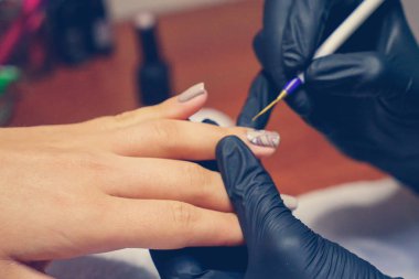 Spa kuaförde manikür