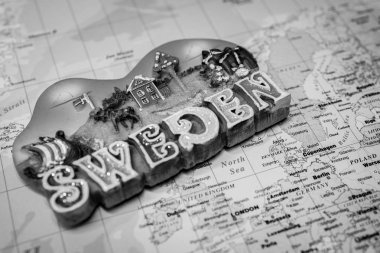 İsveç'ten Hatıra mıknatıs