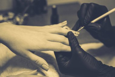 Spa kuaförde manikür