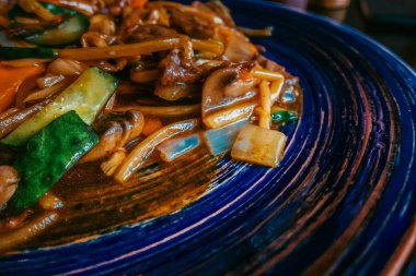 Sebzeli dana eti, Çin mutfağı