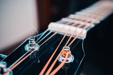 Arka plan olarak bir tema gitar