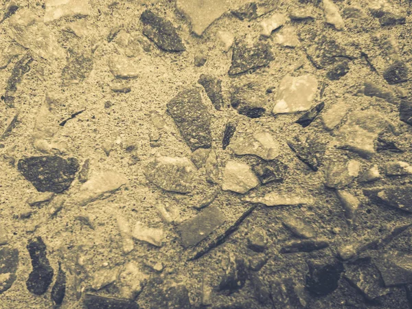 Drcené kamenivo s betonem — Stock fotografie