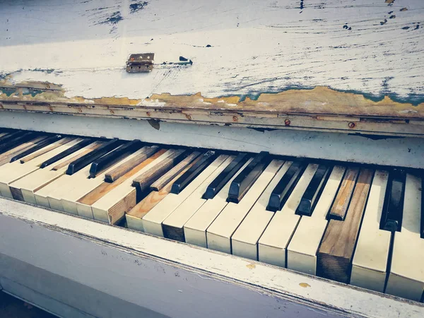 Clés du vieux piano — Photo