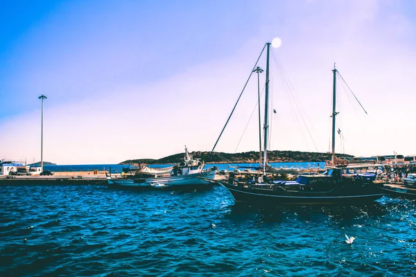 Seascape. Wycieczka morska na Kretę — Zdjęcie stockowe