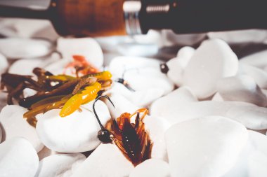 Mücadele Balık tutma - balık tutma iplik