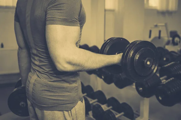 Bodybuilder Gym — Stock Photo, Image