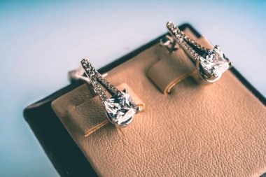 Taşlar Gümüş Küpe