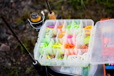 Alabalık balıkçılık Nehri üzerinde