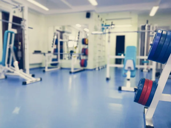 Vinnytsia Ukraine Circa 2018 Machines Entraînement Dans Salle Gym — Photo