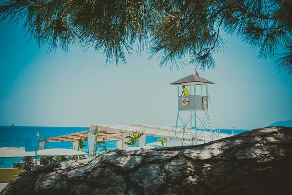 아름 다운 해변 리조트 풍경 — 스톡 사진