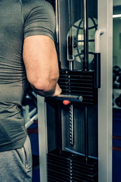 Culturista Gimnasio —  Fotos de Stock