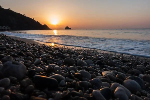 Denizin muhteşem sunrise