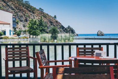 Güzel deniz resort. Yaz tatili