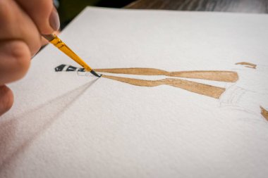 Çizim Moda İllüstrasyon Süreci