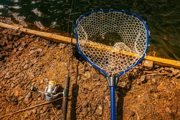 Pesca en el lago —  Fotos de Stock