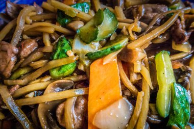 Sebzeli dana eti, Çin mutfağı