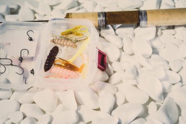 Lures balıkçılık arka plan