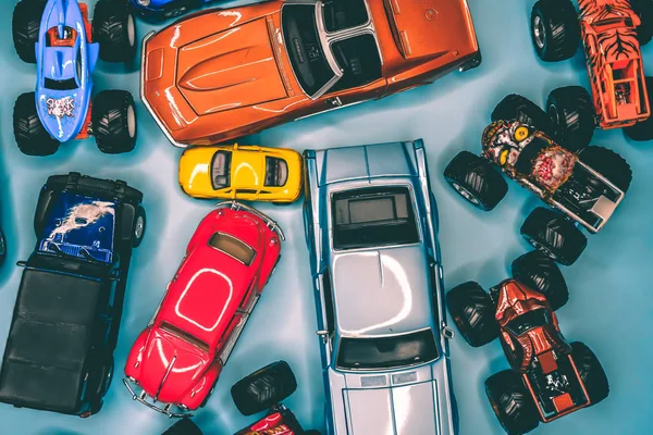 Toy cars születésnapi ajándék — Stock Fotó