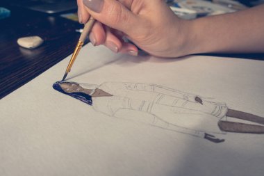 Çizim Moda İllüstrasyon Süreci