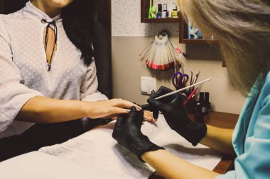 Spa kuaförde manikür