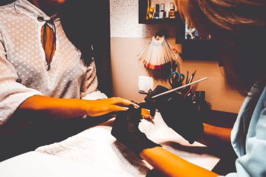 Spa kuaförde manikür