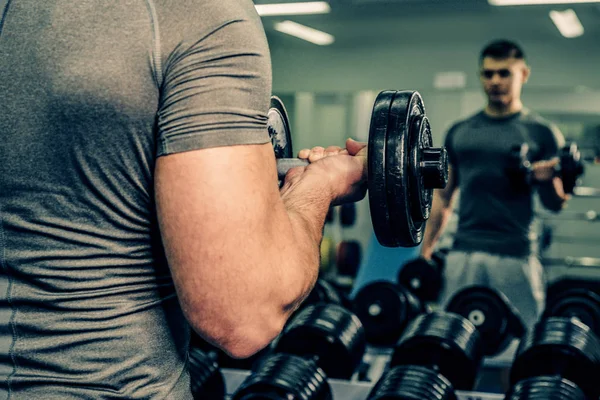 Culturista Gimnasio —  Fotos de Stock