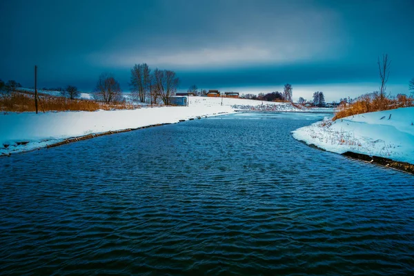 Forellenangeln am See — Stockfoto