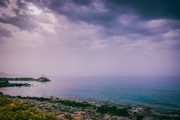 Paisaje marino. Viaje marítimo a Creta — Foto de Stock