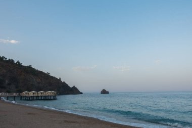 Güzel deniz resort sokakları