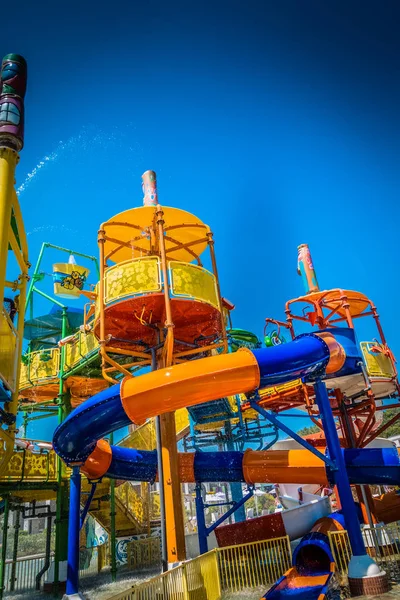 Children's water park at the resort — Stock Photo, Image