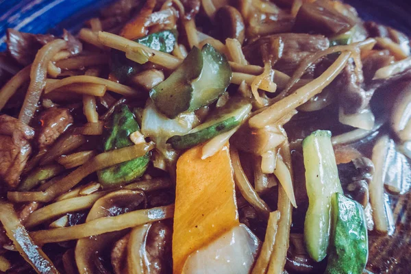 Veal Vegetables Chinese Cuisine — Stock Photo, Image