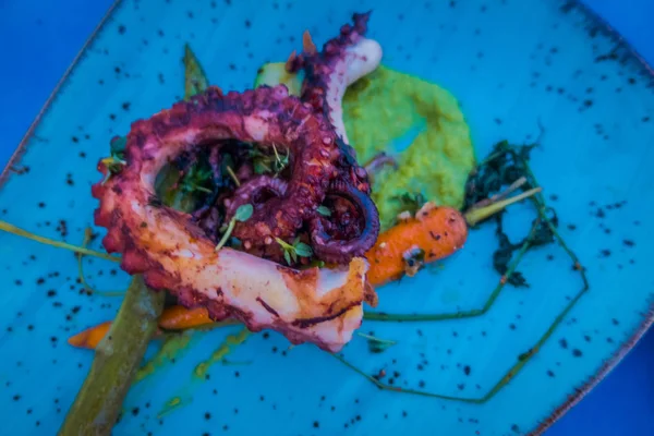 Octopus Grill — Stockfoto