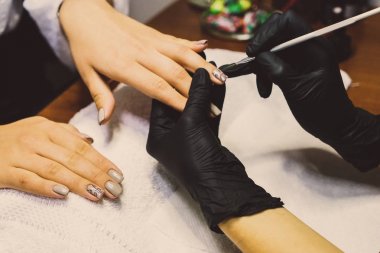 Spa kuaförde manikür