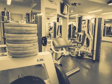 spor salonunda bar için ekipman