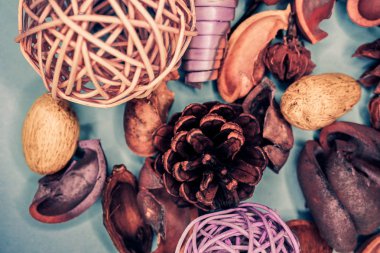 Dekoratif spa elemanları arka plan