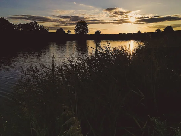 Güzel bir akşam sunset — Stok fotoğraf