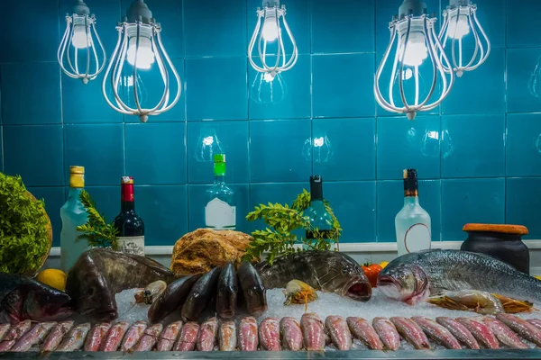 Ryby Lód Restauracja Rybna — Zdjęcie stockowe