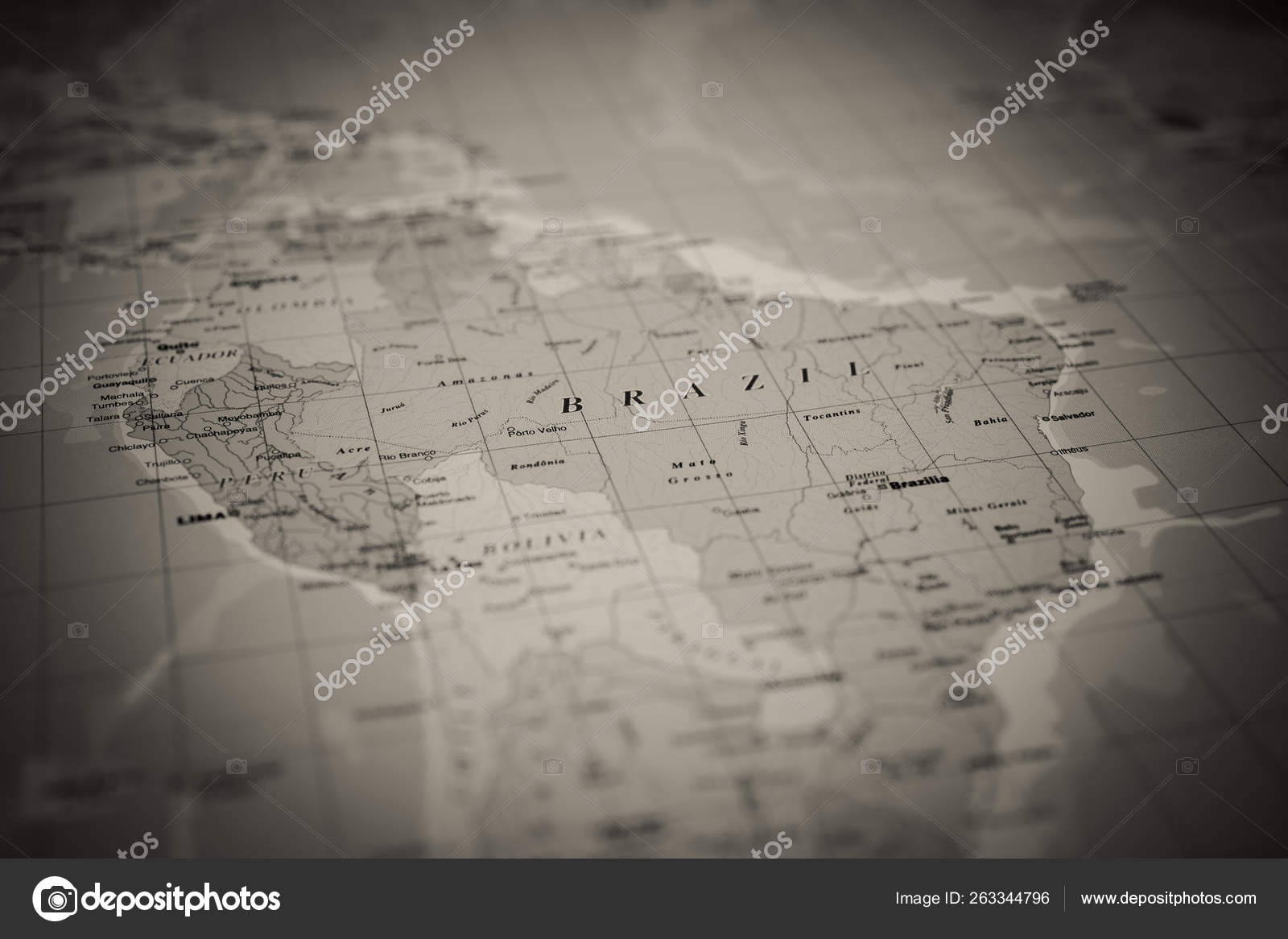 Brasil Mapa Fundo Close fotos, imagens de © aallm #263344796