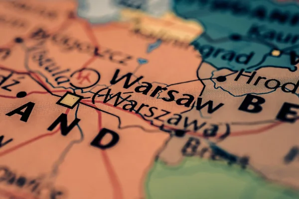 Poland map background